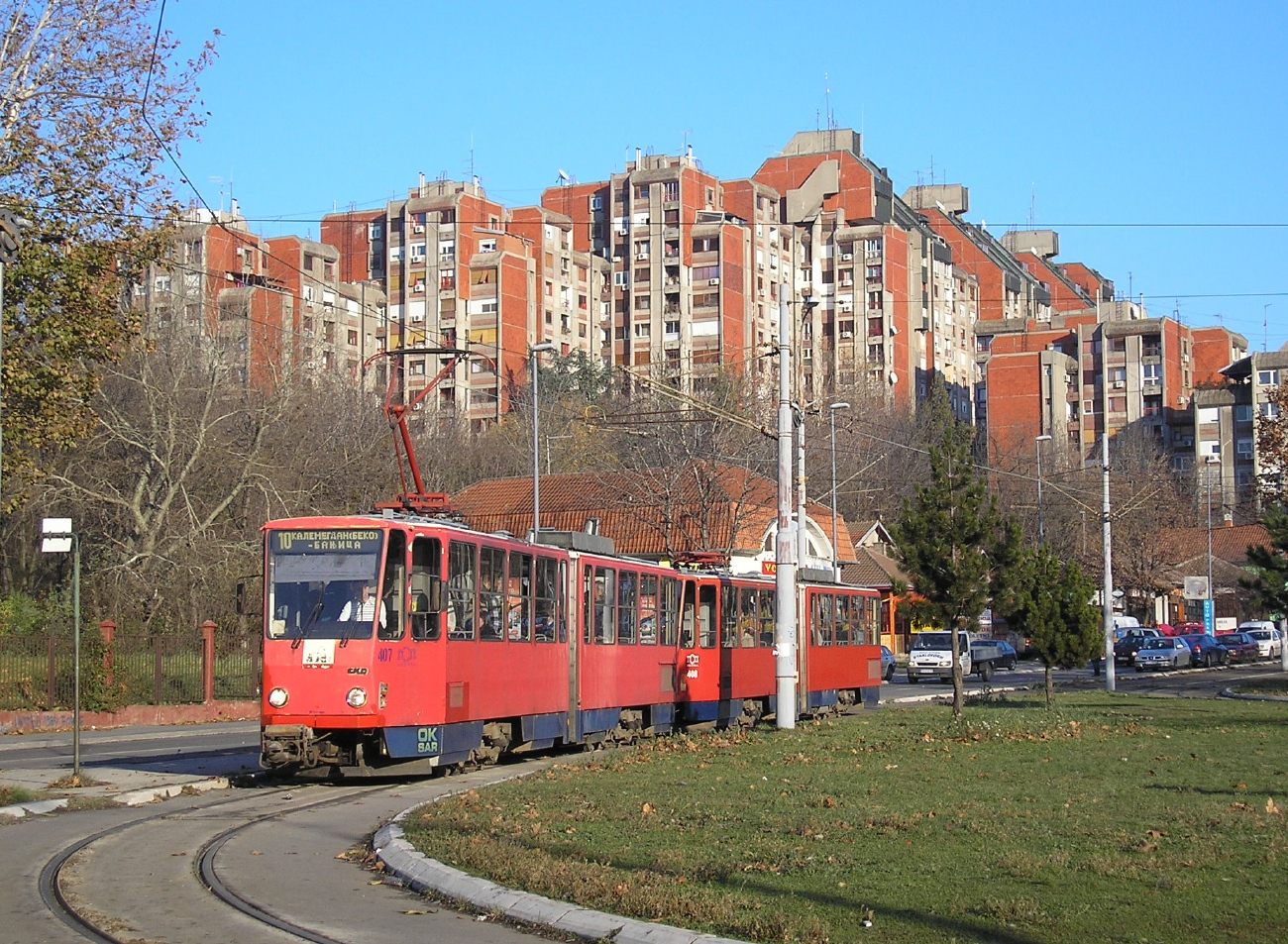 Белград, Tatra KT4M-YUB № 407