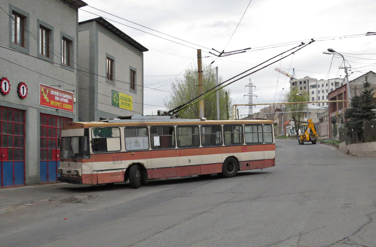 Ереван — Троллейбусные линии и инфраструктура