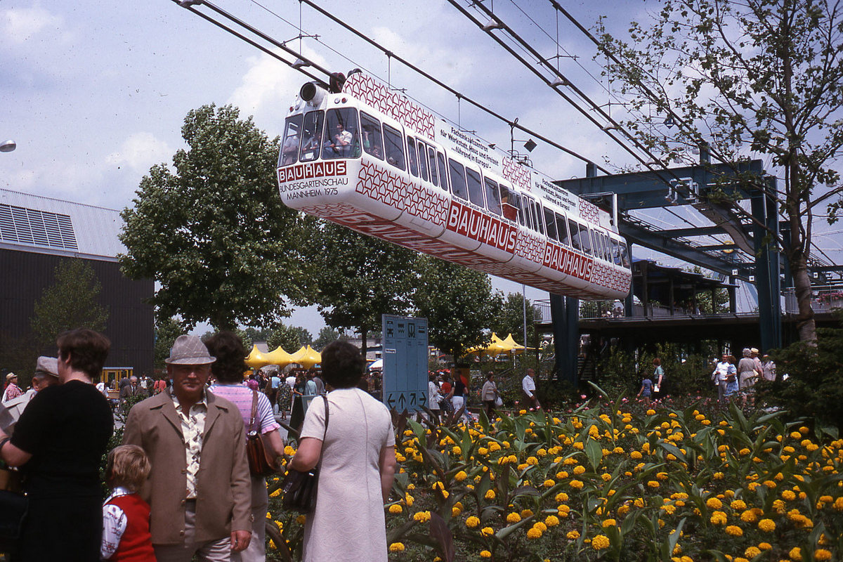 Рейн-Неккар, Aerobus № Z1; Рейн-Неккар — Aerobus (Bundesgartenschau 1975 Mannheim)