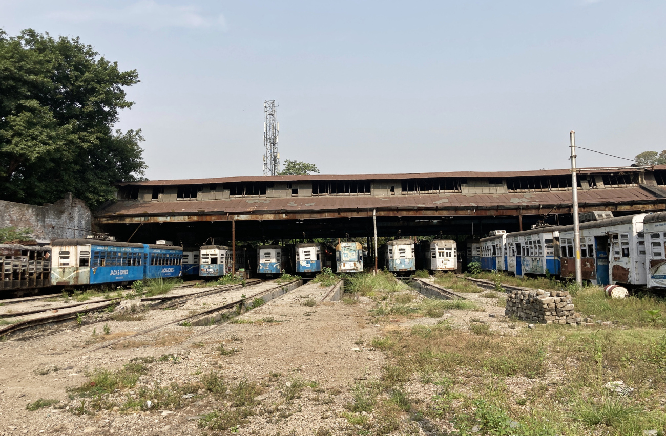 Калькутта — Трамвайные линии и инфраструктура