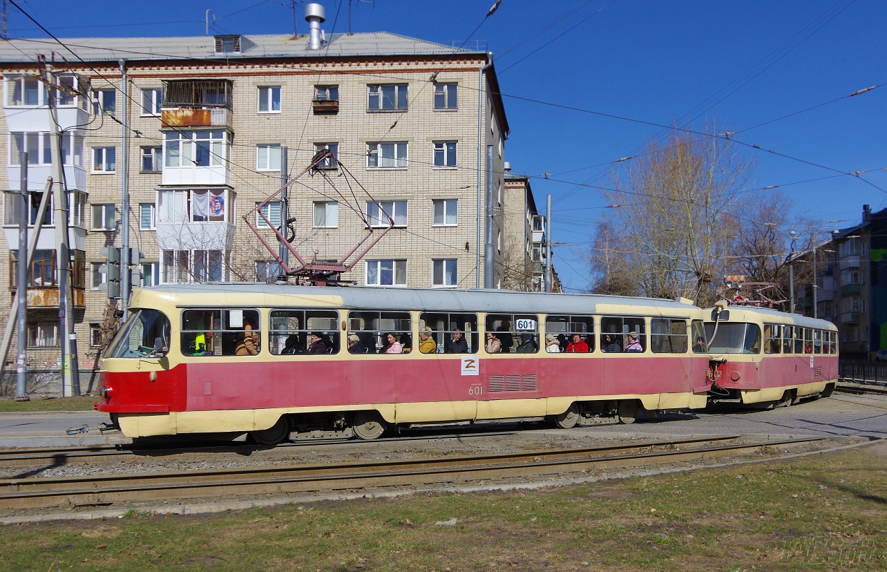 Jekaterinburgas, Tatra T3SU nr. 601