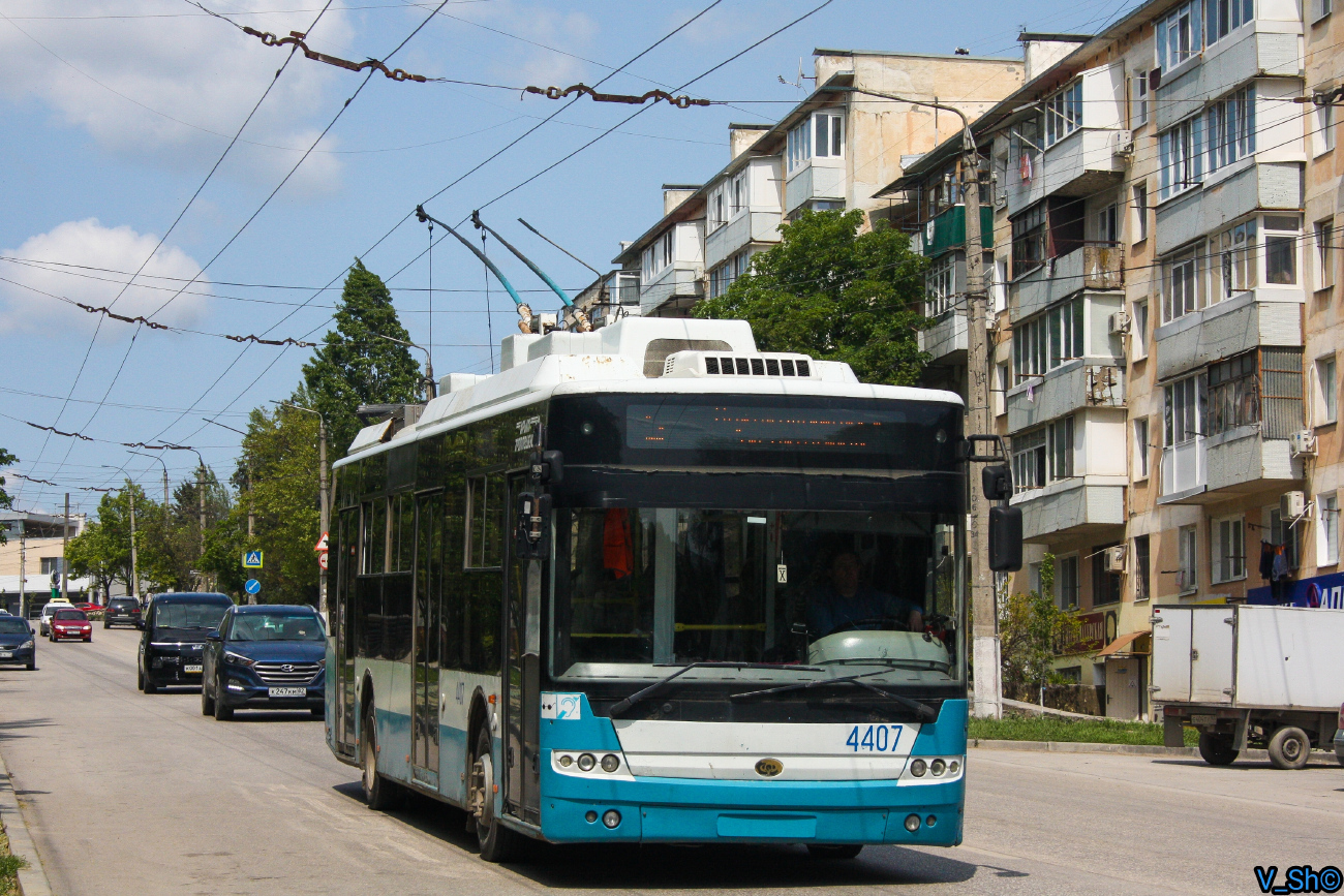 Крымский троллейбус, Богдан Т70115 № 4407