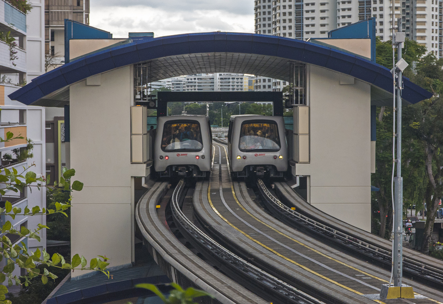 Сингапур — Bukit Panjang LRT — Разные фотографии