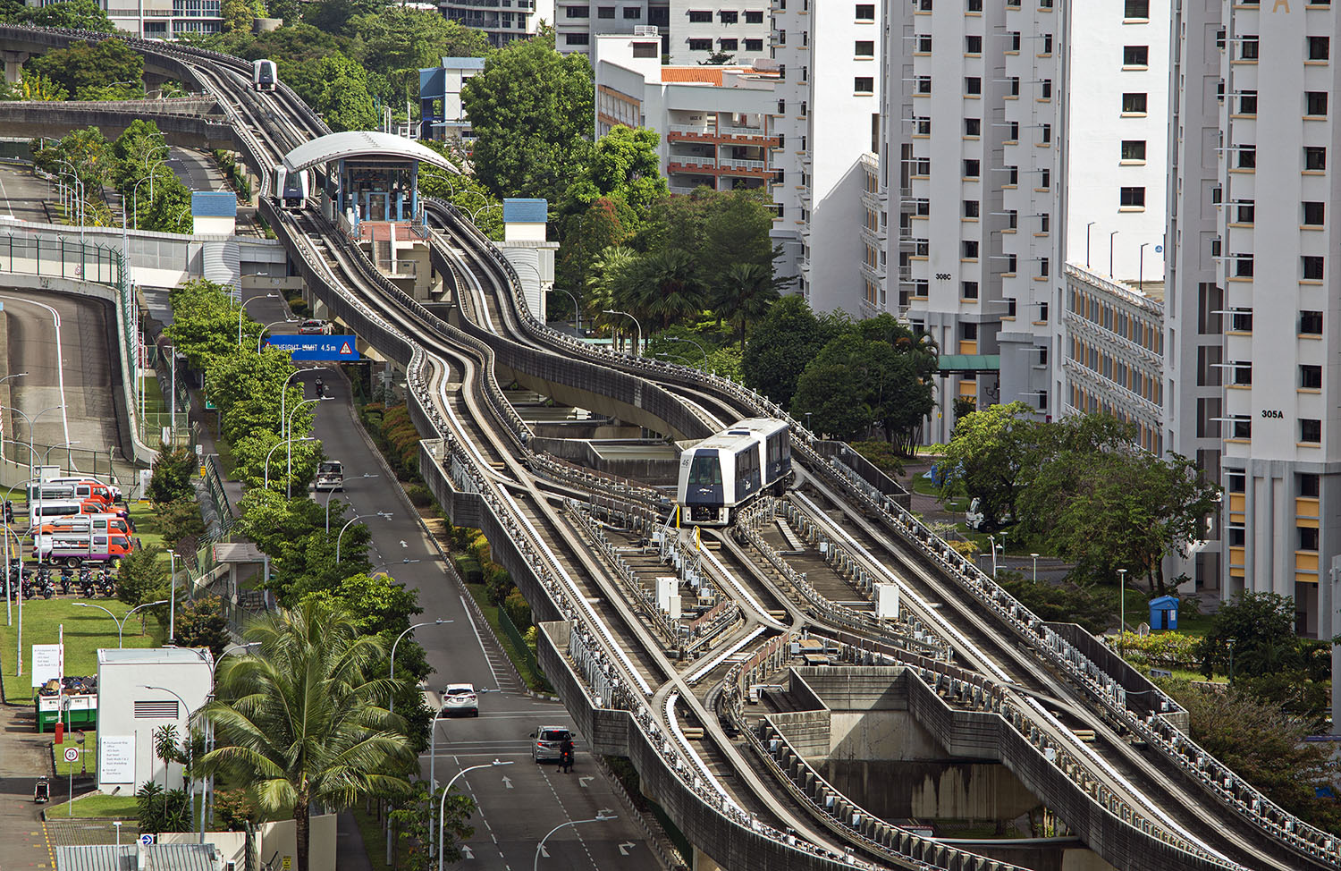 Сингапур — Sengkang LRT — Разные фотографии