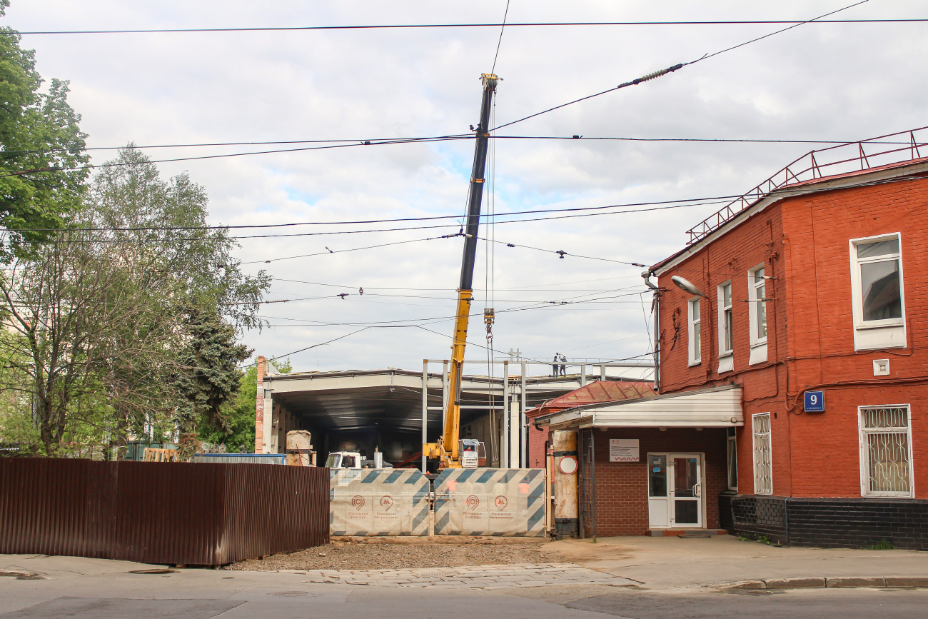 Москва — Реконструкция трамвайного депо имени П.Л. Апакова