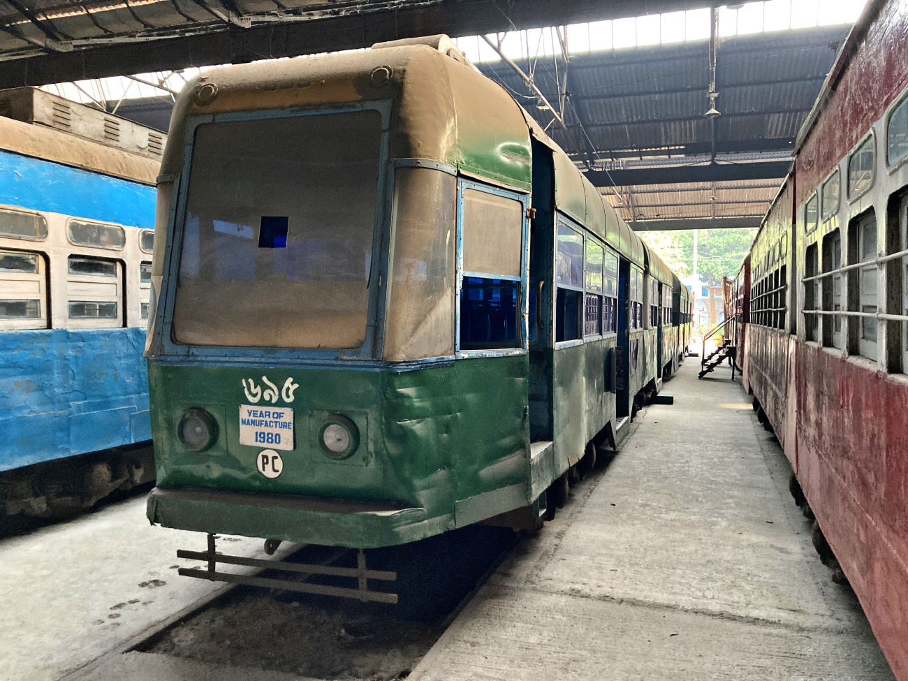 Kolkata, Series 681-700 č. 695 (৬৯৫); Kolkata — Kolkata Tram World Museum