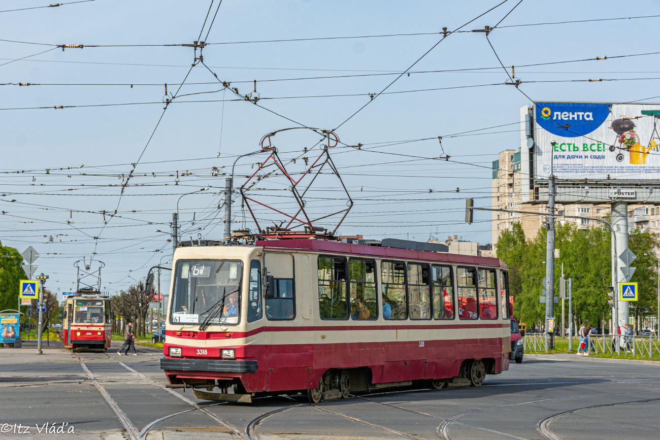 Санкт-Петербург, 71-134К (ЛМ-99К) № 3318