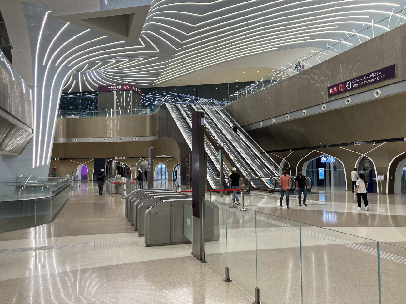 Доха — Metro — Линии, станции и инфраструктура