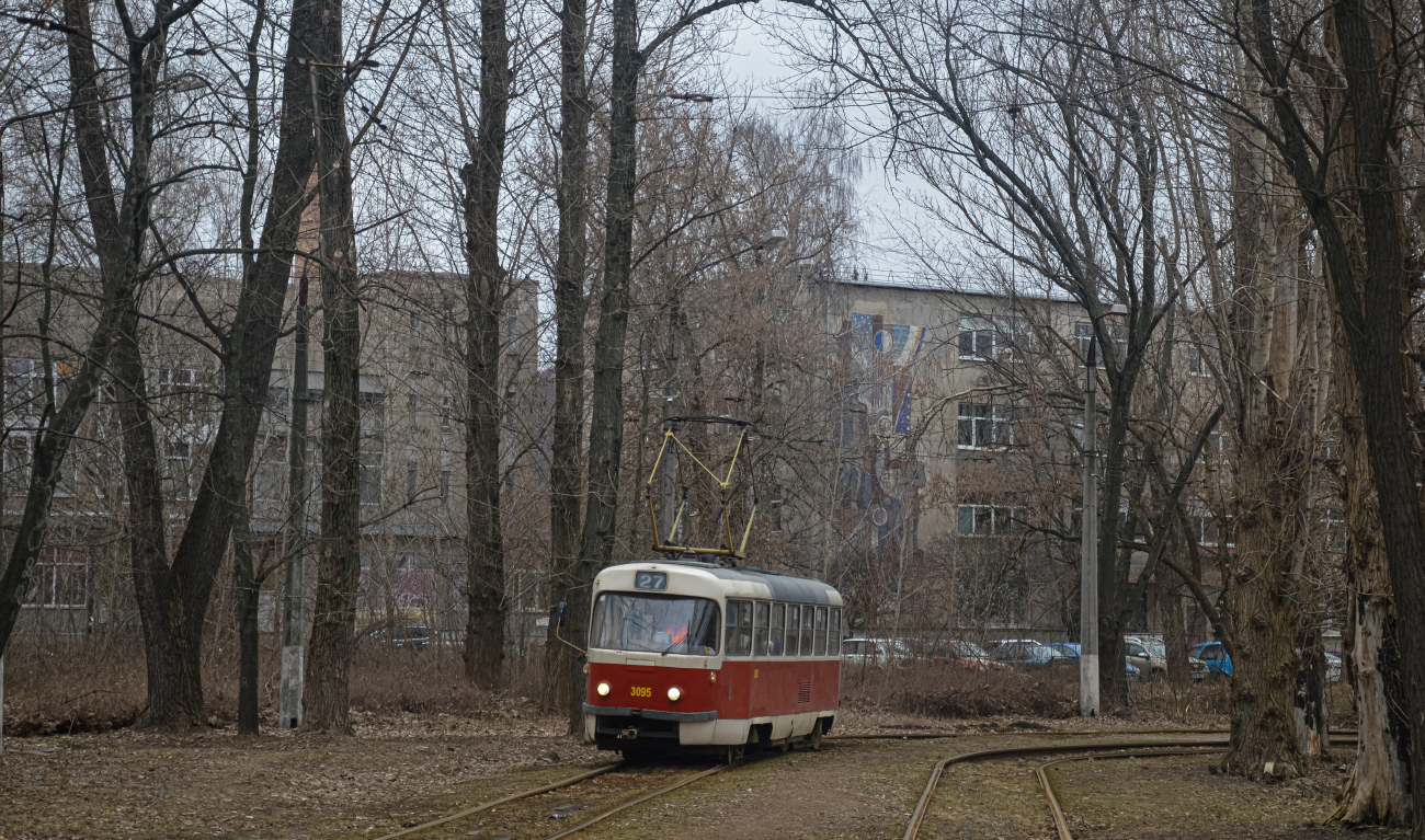 Харьков, Tatra T3SU № 3095; Харьков — Конечные станции
