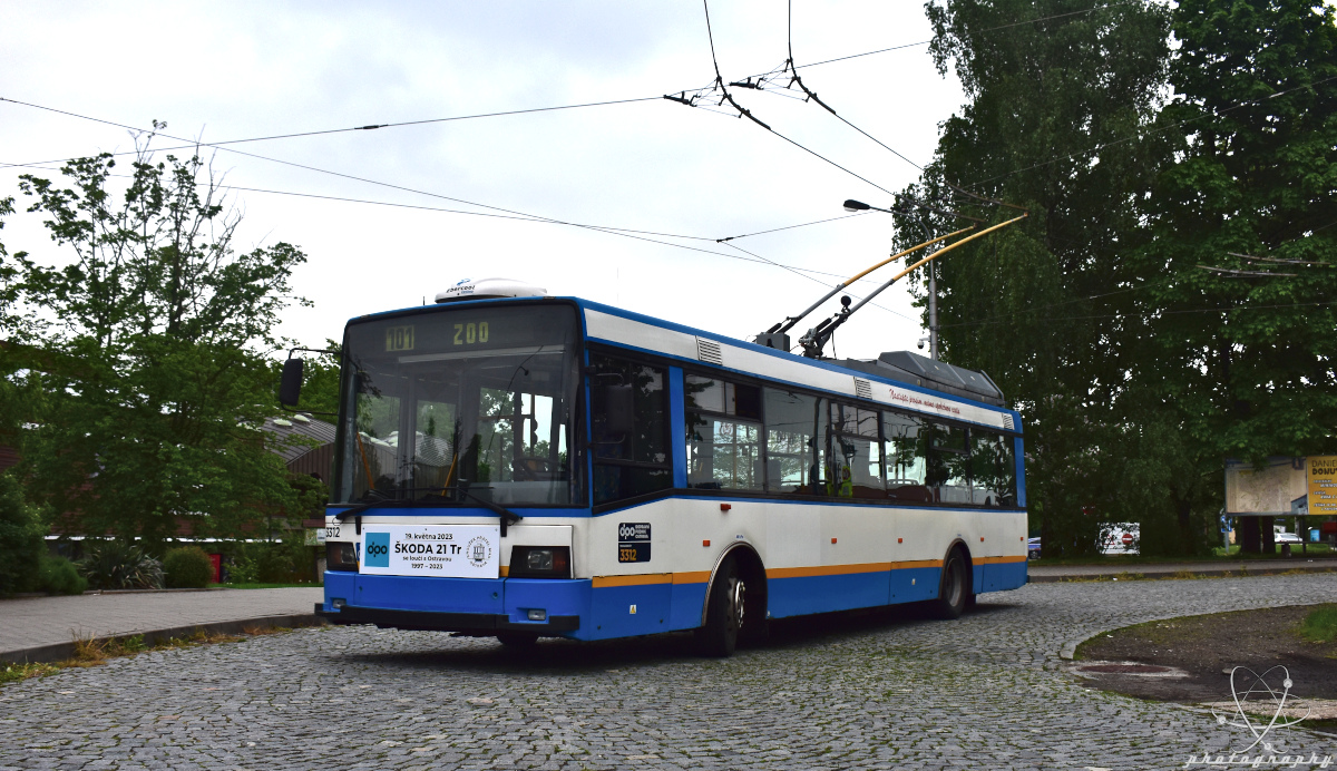 Острава, Škoda 21Tr № 3312; Острава — Прощание с троллейбусами Шкода 21Тр
