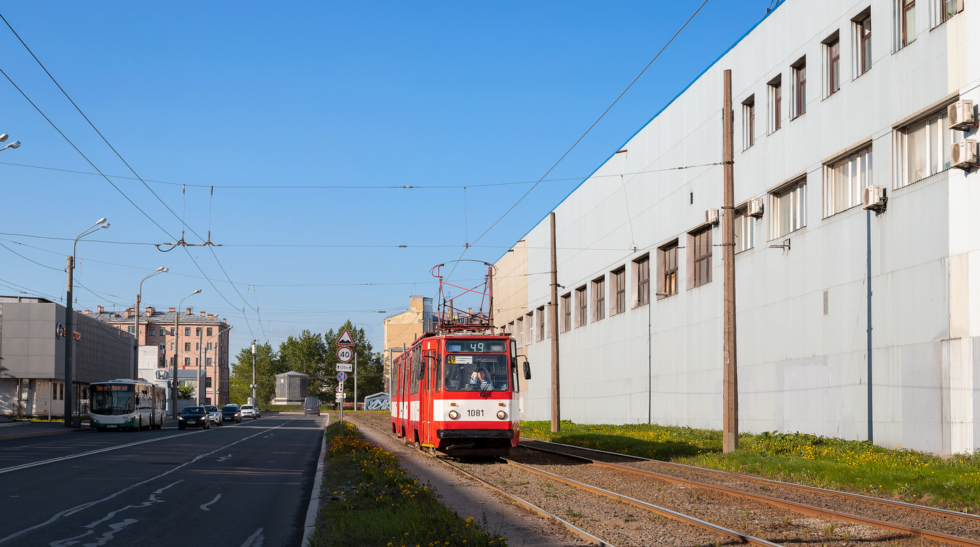 Санкт-Петербург, ЛВС-86К № 1081