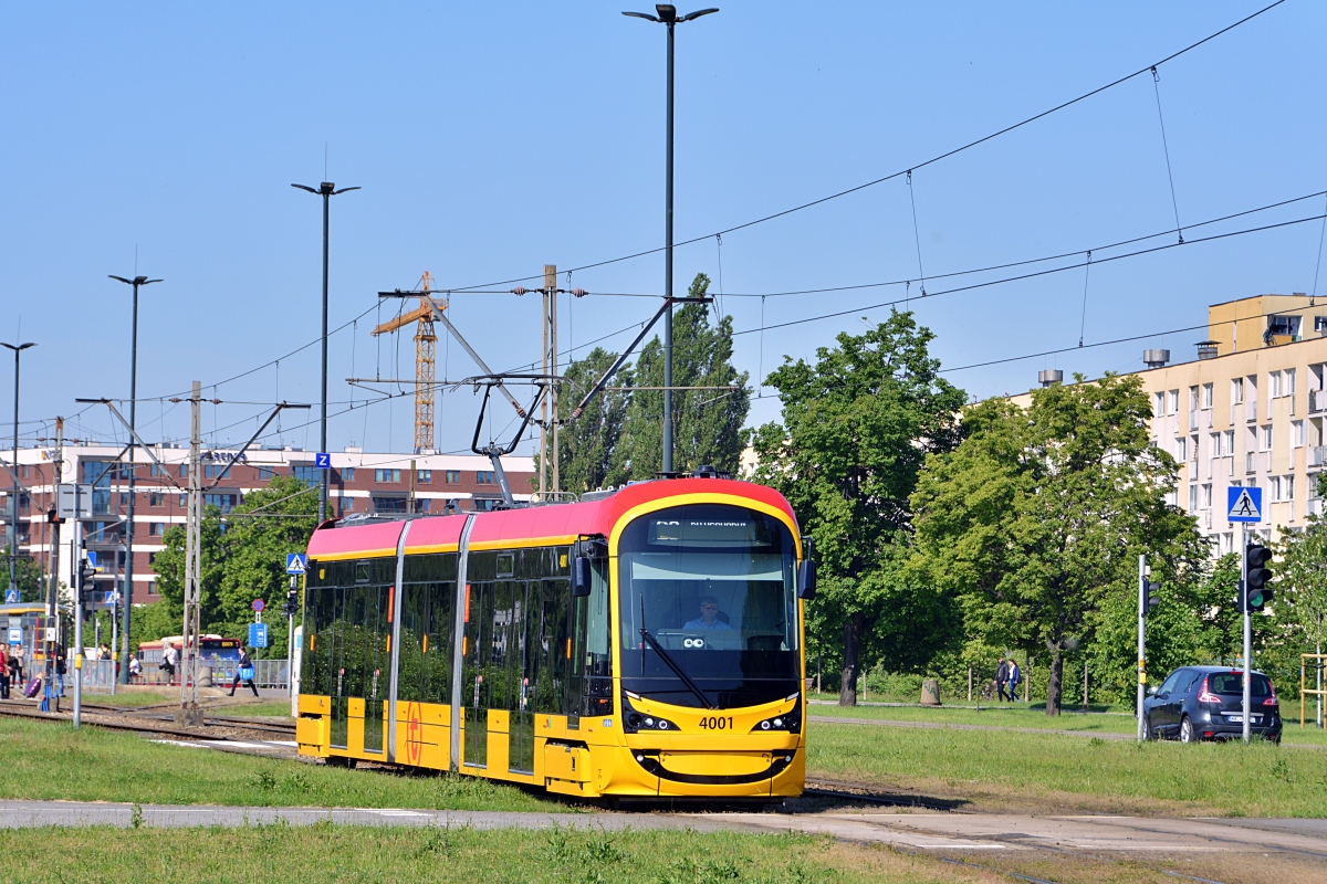 Варшава, Hyundai Rotem 142N № 4001