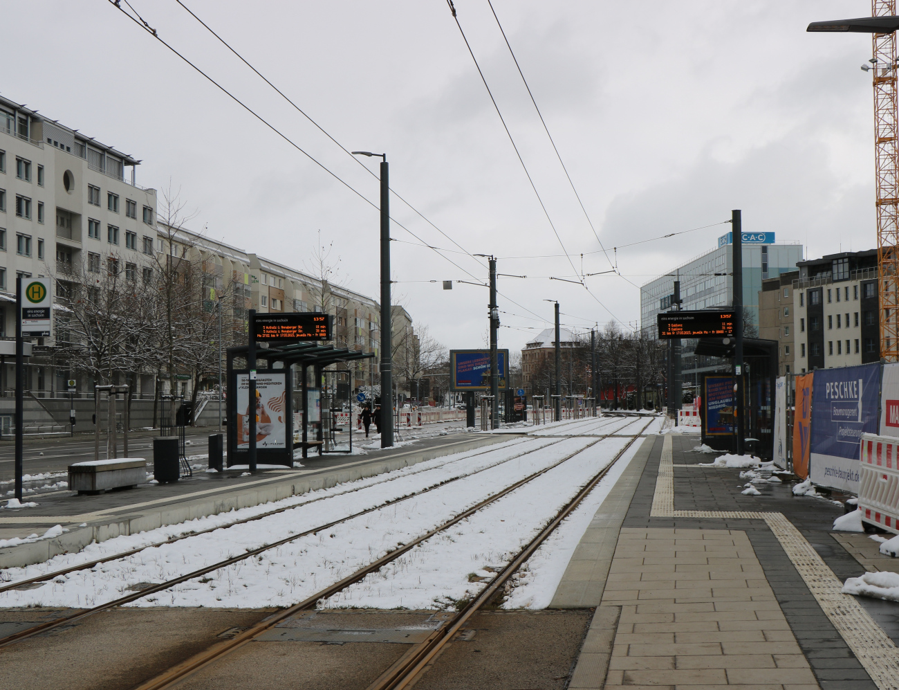 Хемниц — Трамвайные линии и инфраструктура
