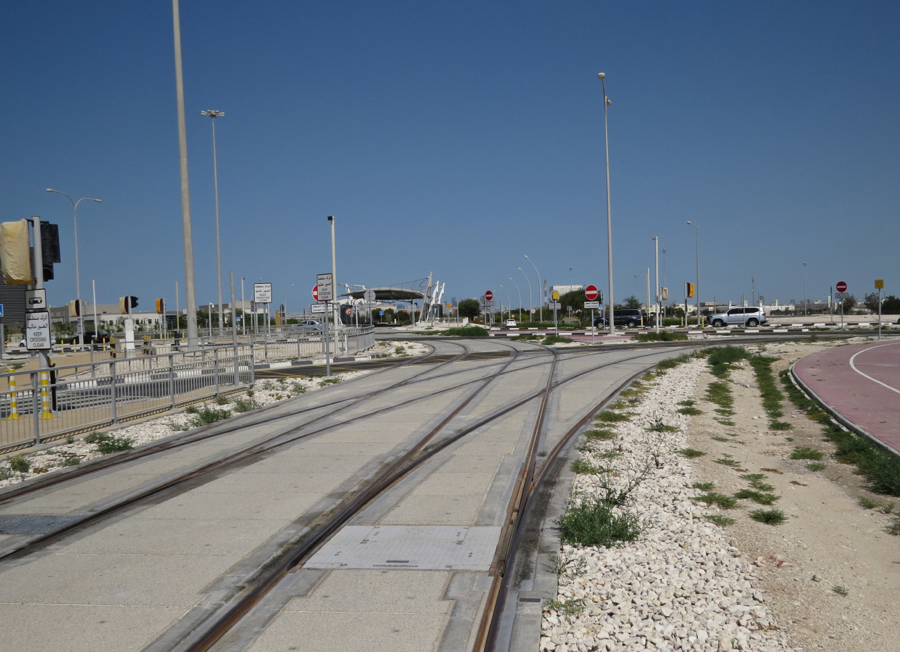 Доха — Education City Tram — Линии и инфраструктура