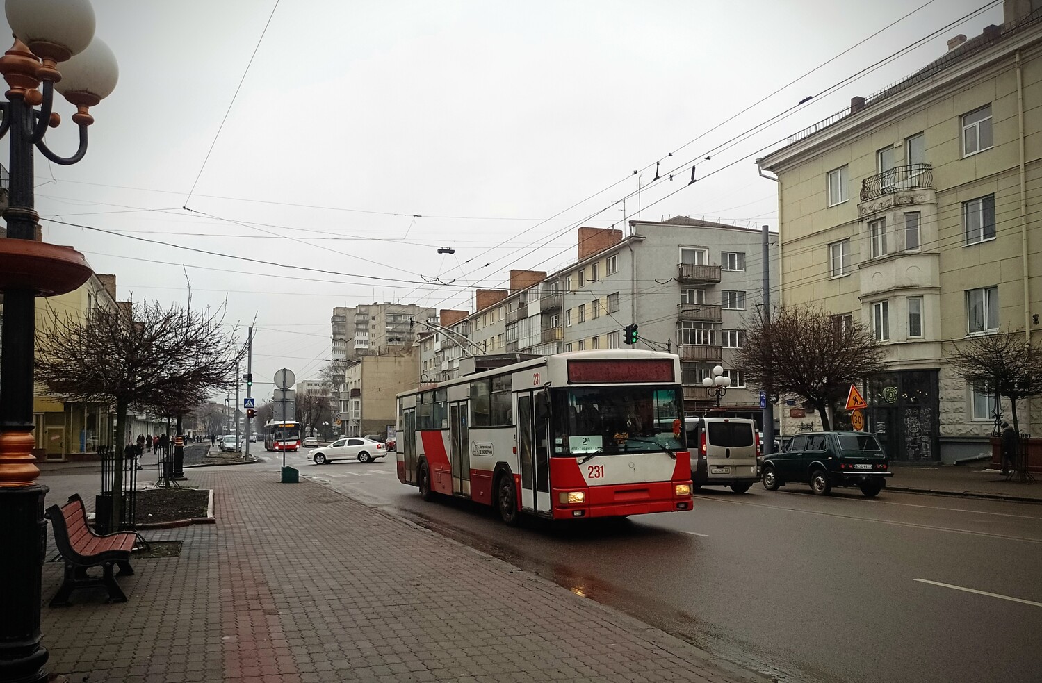 Луцк, MPK/Jelcz 120MT № 231