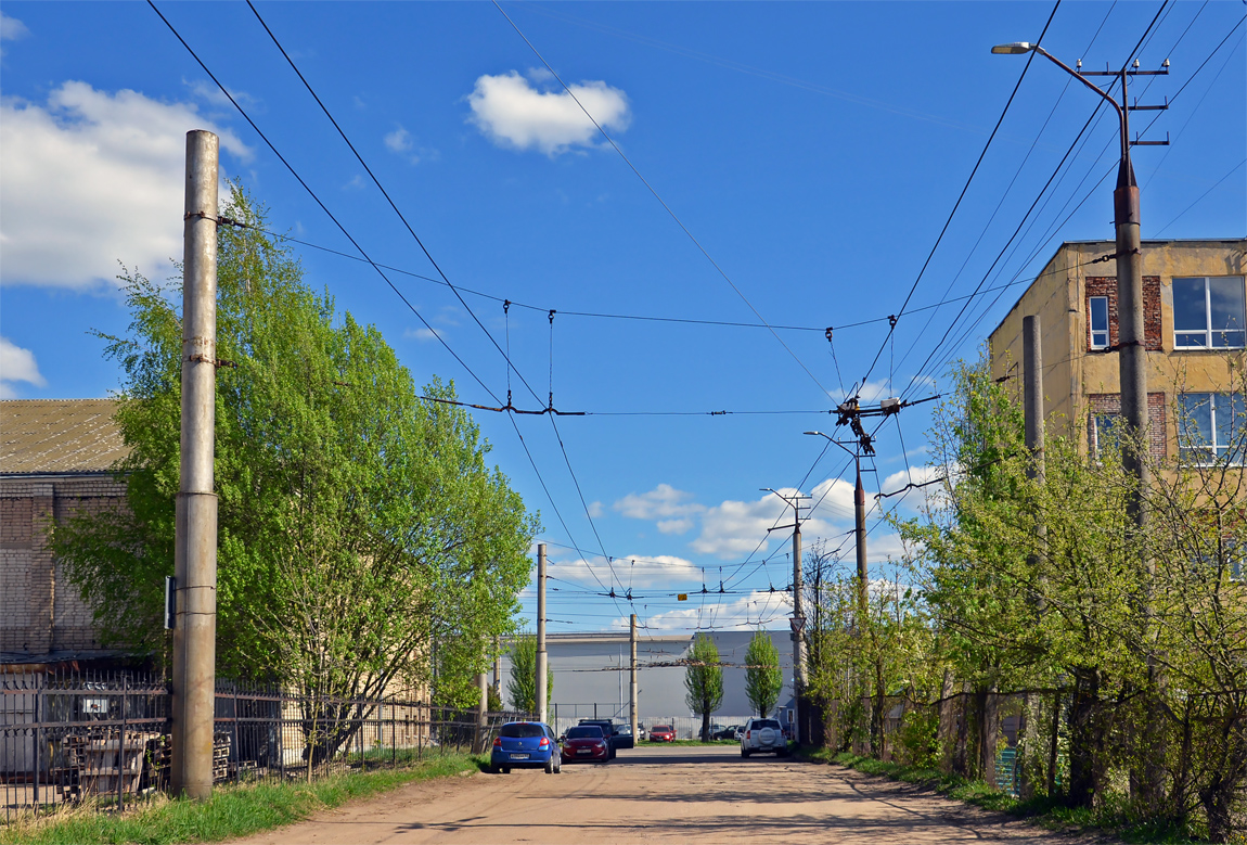 Смоленск — Троллейбусное депо и служебные линии