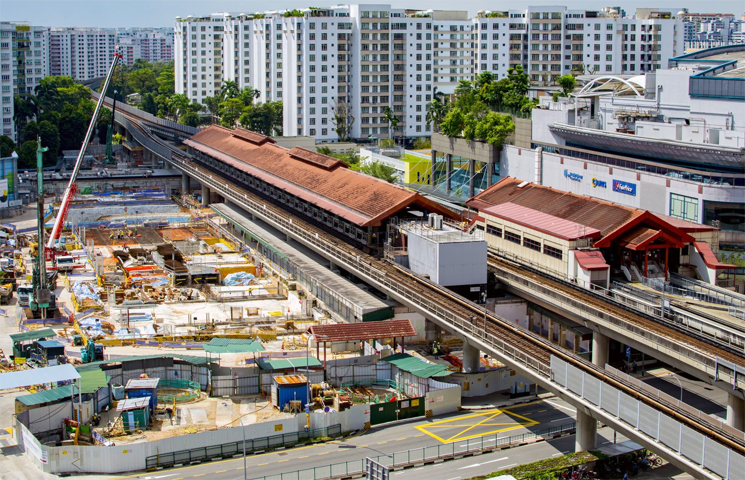 Сингапур — Bukit Panjang LRT — Разные фотографии; Сингапур — Метрополитен — [1] North South Line (NSL)