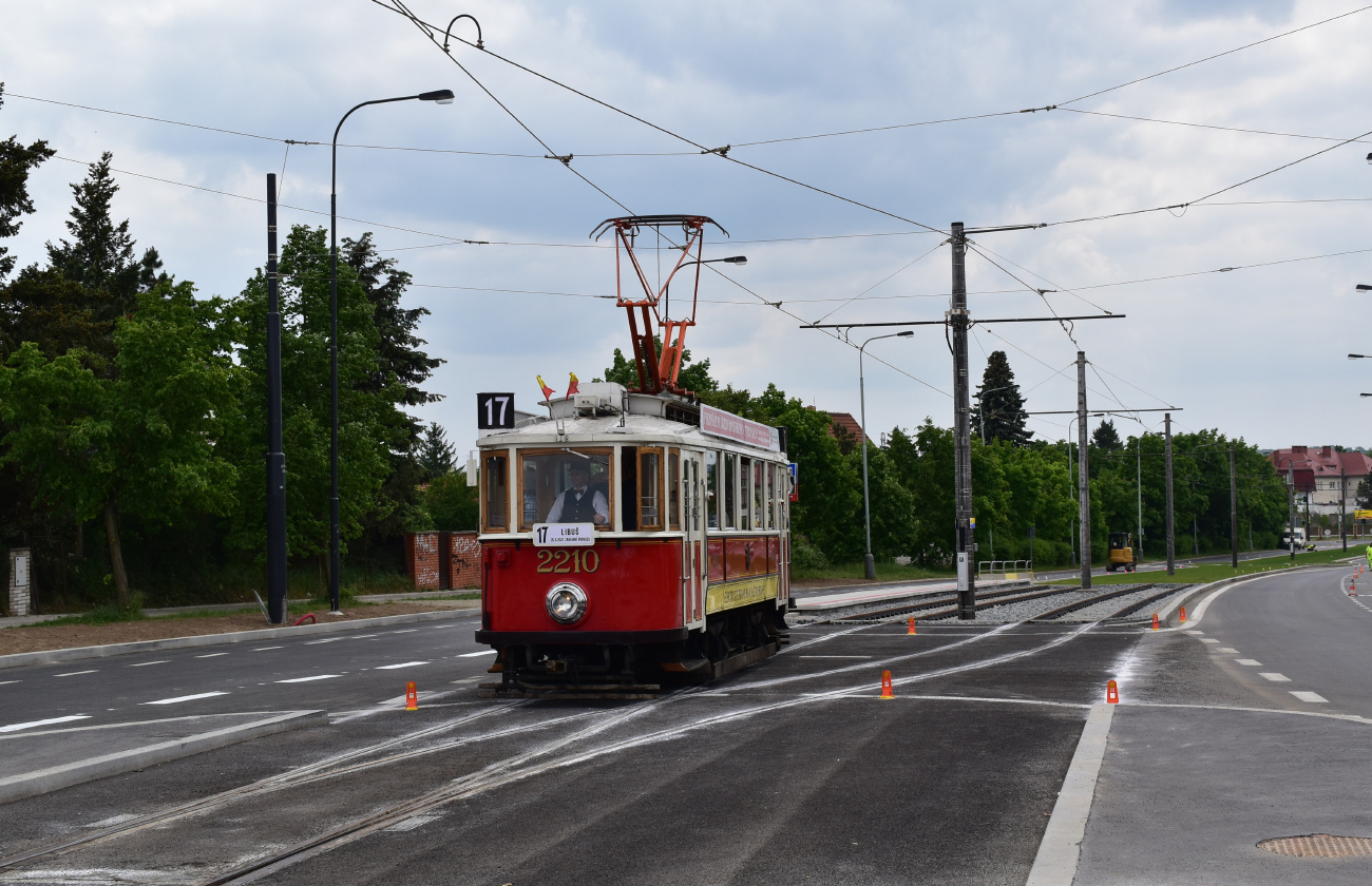 Прага, Ringhoffer DSM № 2210; Прага — Открытие новой трамвайной линии Sídliště Modřany — Libuš