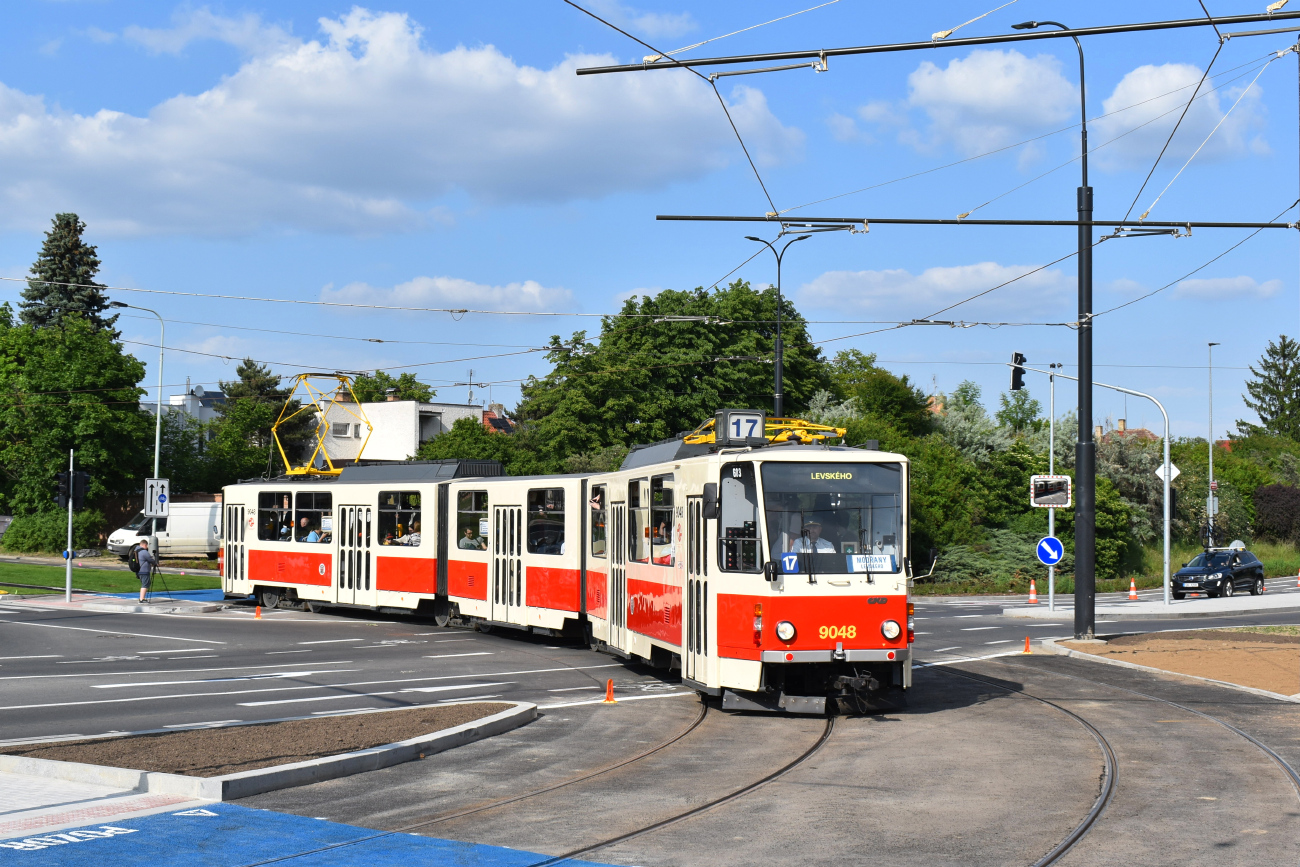 Прага, Tatra KT8D5 № 9048; Прага — Открытие новой трамвайной линии Sídliště Modřany — Libuš