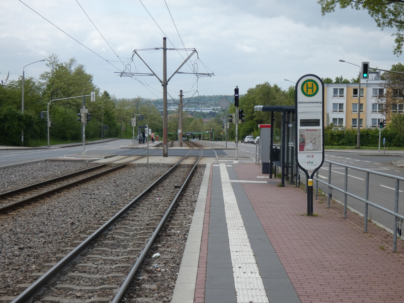 Zwickau — Tram lines and Infrastructure • Straßenbahnstrecken und Infrastruktur