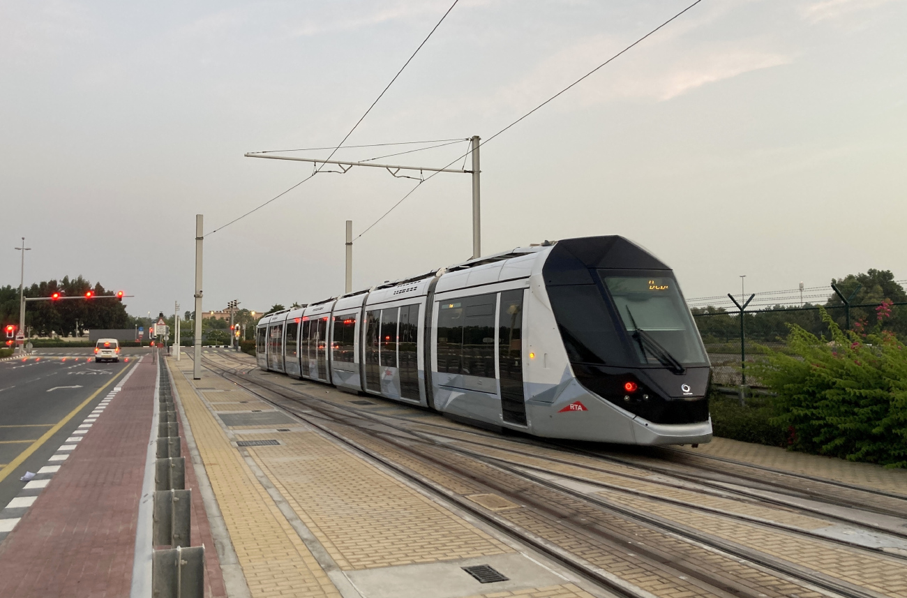 Дубай, Alstom Citadis 402 № 003; Дубай — Трамвайные линии и инфраструктура
