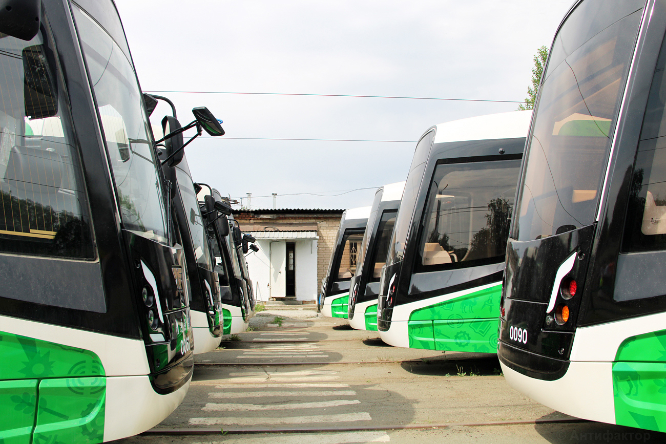 Челябинск — Новые трамваи