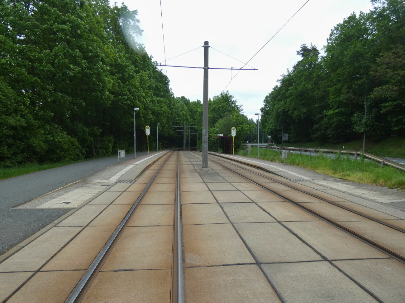 Плауэн — Трамвайные линии и инфраструктура