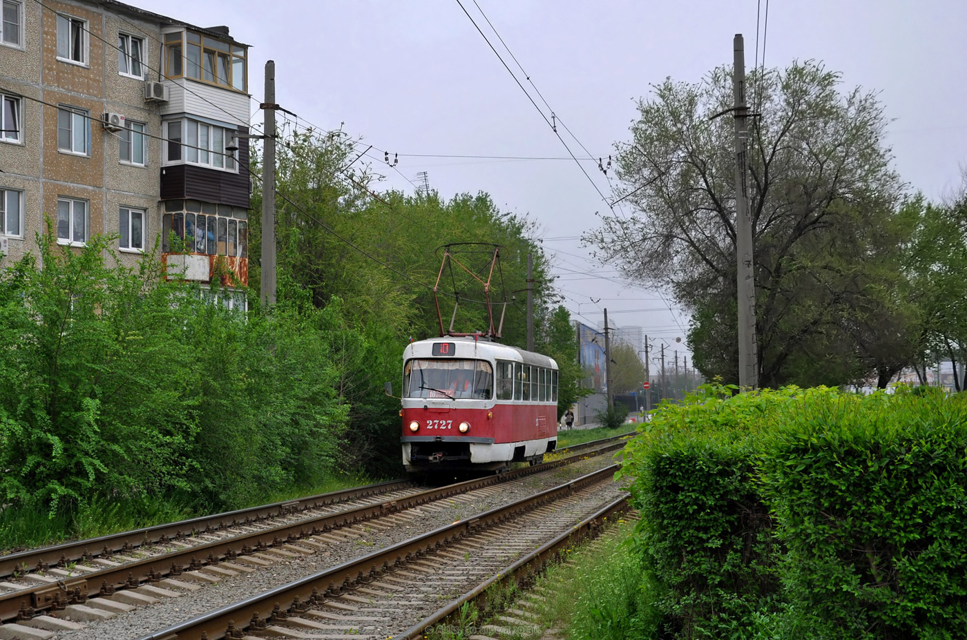 Волгоград, Tatra T3SU № 2727