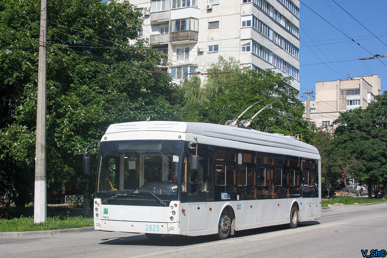 Крымский троллейбус, Тролза-5265.03 «Мегаполис» № 2823
