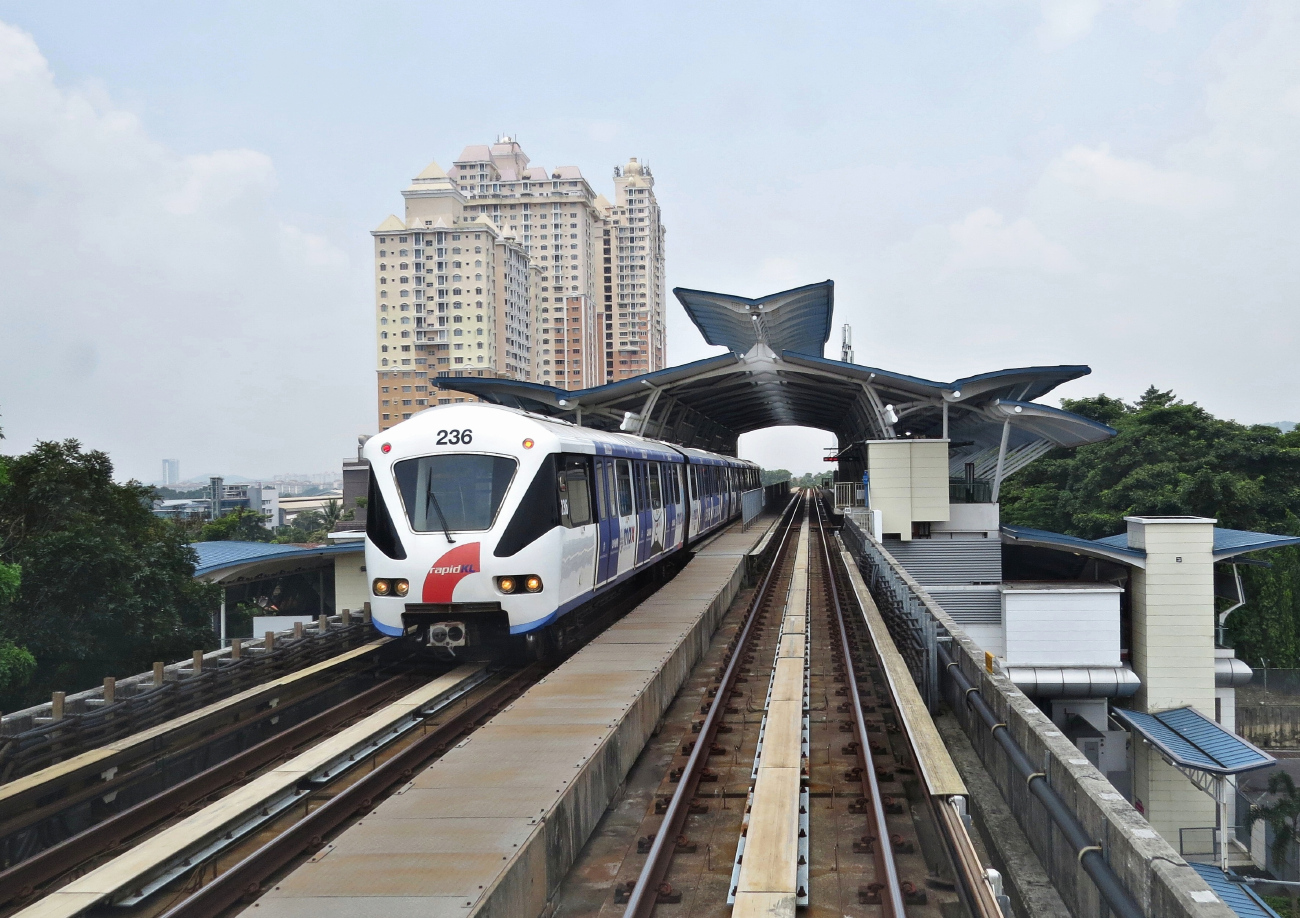 Куала-Лумпур, Bombardier ART Mark II № 236; Куала-Лумпур — Линия 5 — LRT (Kelana Jaya Line)