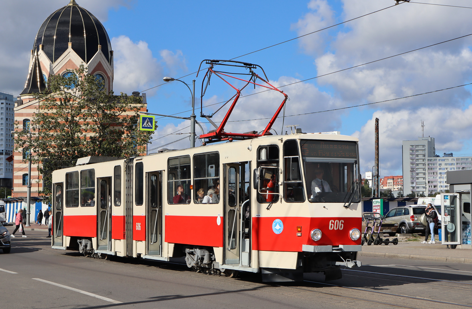 Калининград, Tatra KT4D № 606