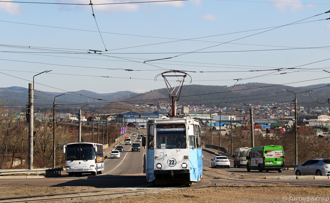 Улан-Удэ, 71-605 (КТМ-5М3) № 22; Улан-Удэ — Панорамные фотографии