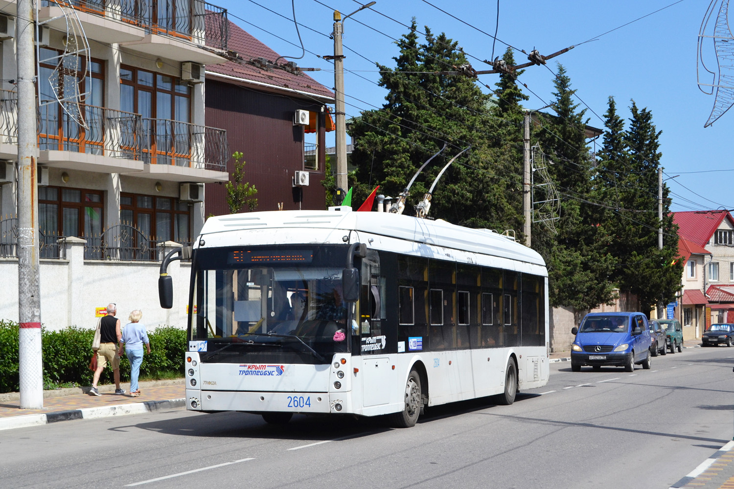 Крымский троллейбус, Тролза-5265.05 «Мегаполис» № 2604