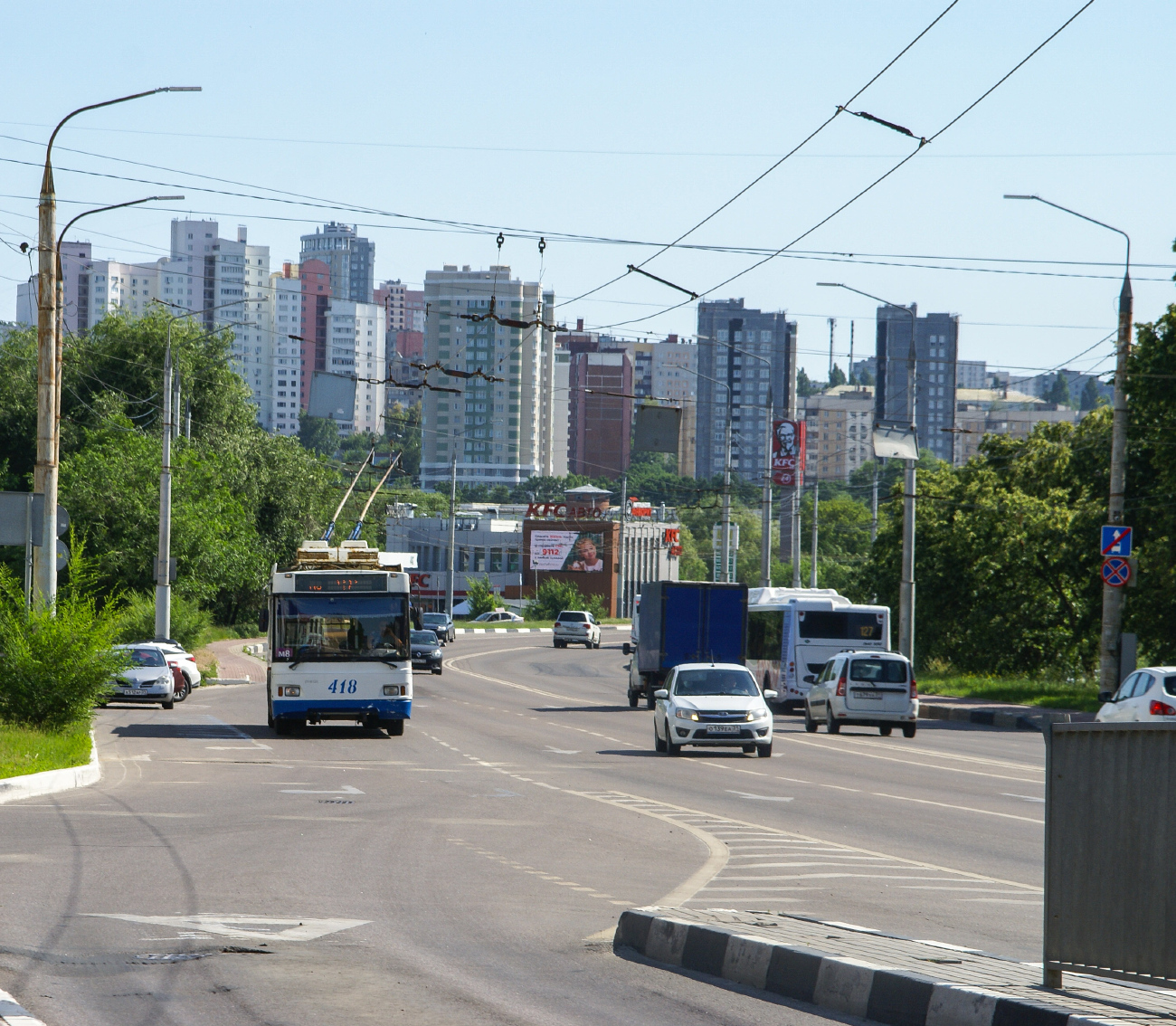 別爾哥羅德 — Trolleybus lines and infrastructure