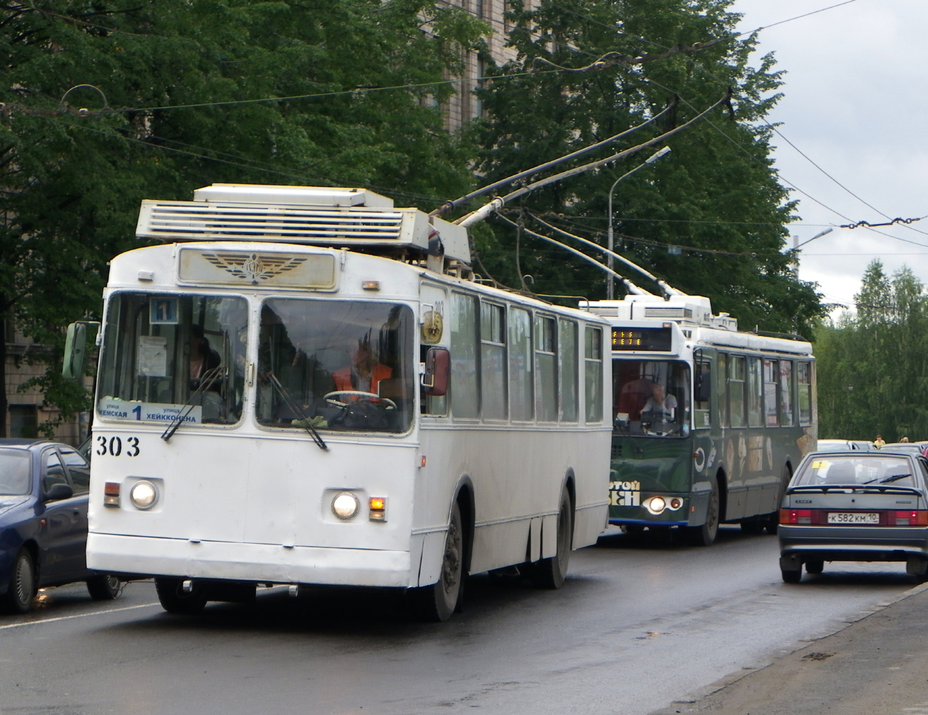 Где 5 троллейбус петрозаводск