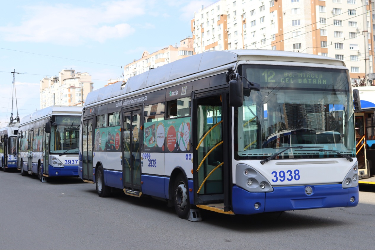Chișinău, Škoda 24Tr Irisbus Citelis № 3938