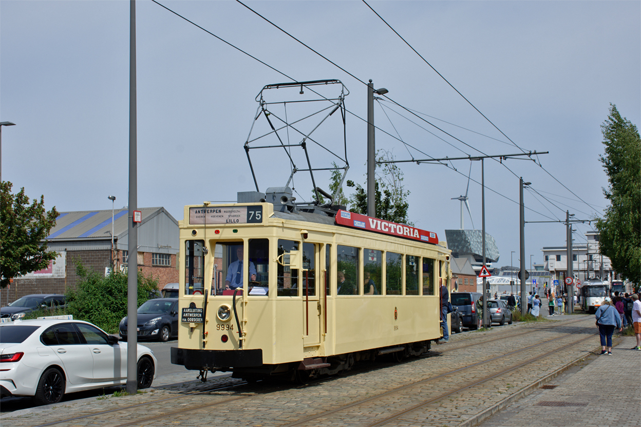 Антверпен, SNCV Standard деревянный моторный № 9994; Антверпен — 150 years of tram in Antwerpen (28/05/2023)