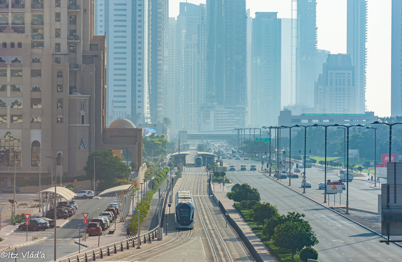 Дубай — Трамвайные линии и инфраструктура