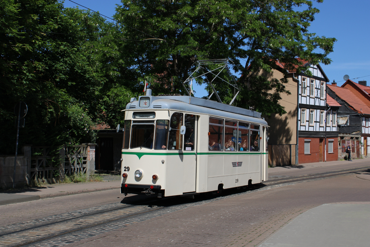 Хальберштадт, Reko TZ70 № 29; Хальберштадт — Юбилей: 120 лет электрическому трамвайному движению в Хальберштадте (03.06.2023)