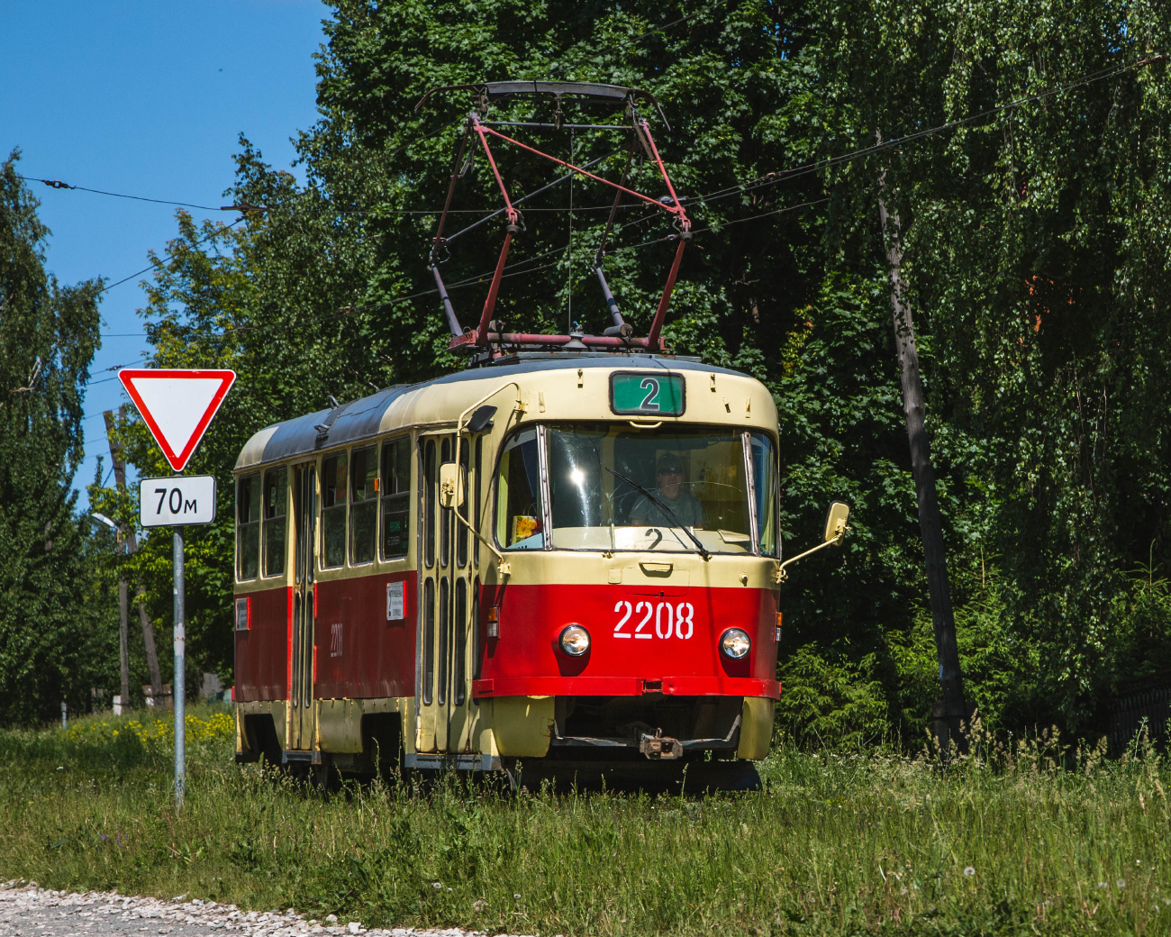 Ижевск, Tatra T3SU № 2208