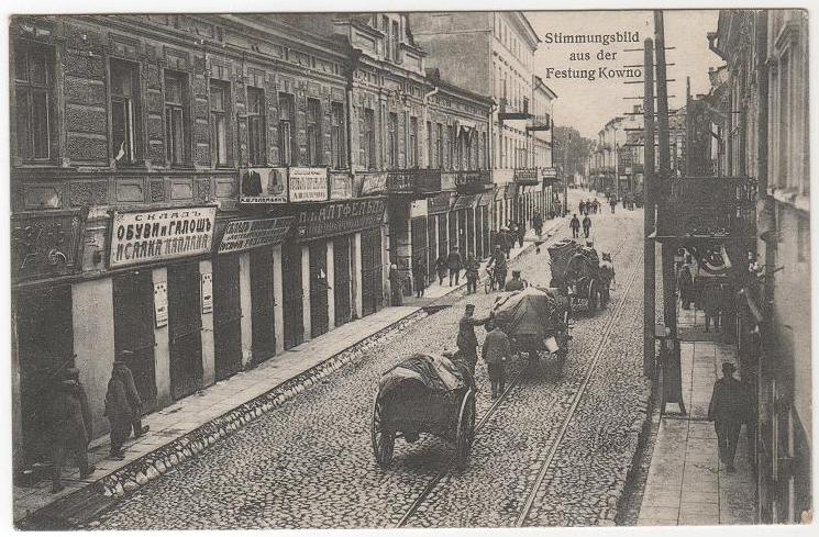 Kaunas — Horsecar; Kaunas — Old photos