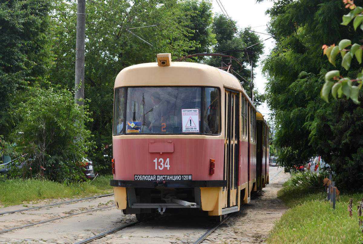 Krasnodar, Tatra T3SU # 134