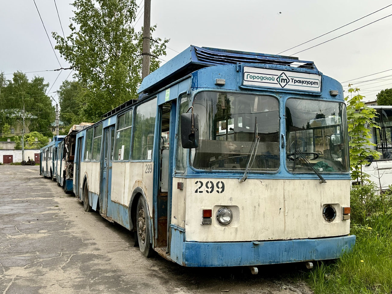 троллейбусный парк киров