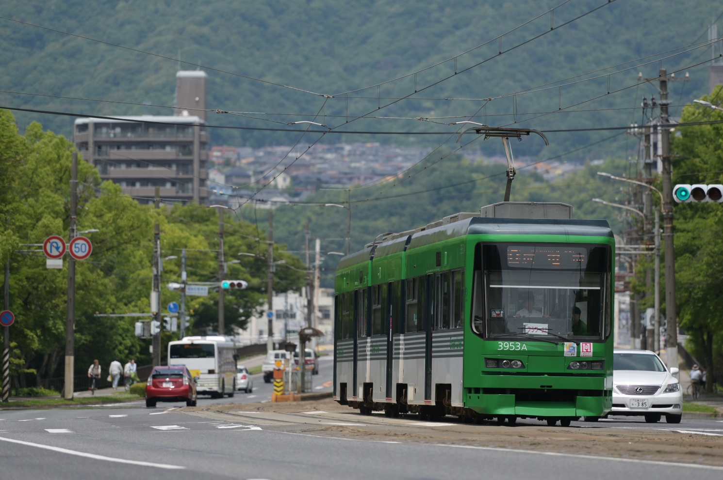 Хиросима, Green Liner Hiroshima series 3950 № 3953