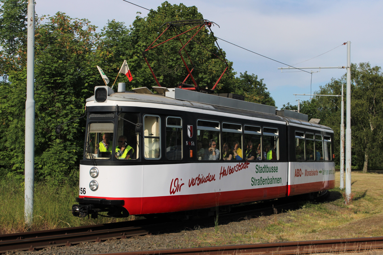 Гальберштадт, Esslingen GT4 № 156; Гальберштадт — Юбилей: 120 лет электрическому трамвайному движению в Хальберштадте (03.06.2023)