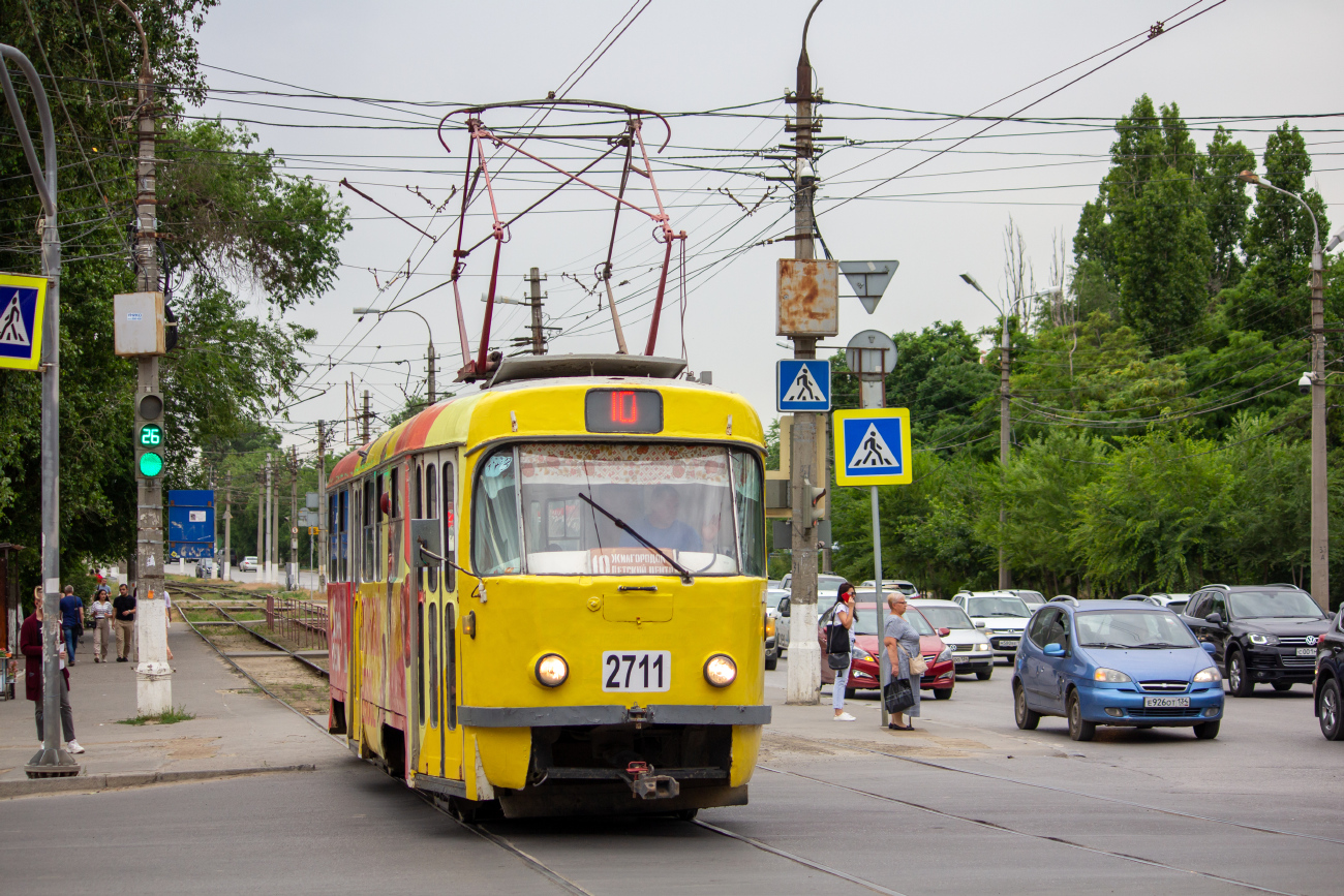 Volgograd, Tatra T3SU (2-door) 65; Volgograd, Tatra T3SU (2-door) 59 - Photo - U