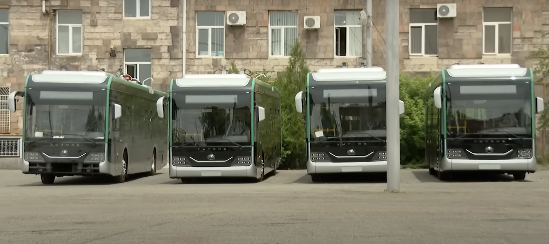 Ереван — Новые троллейбусы 2022-2023