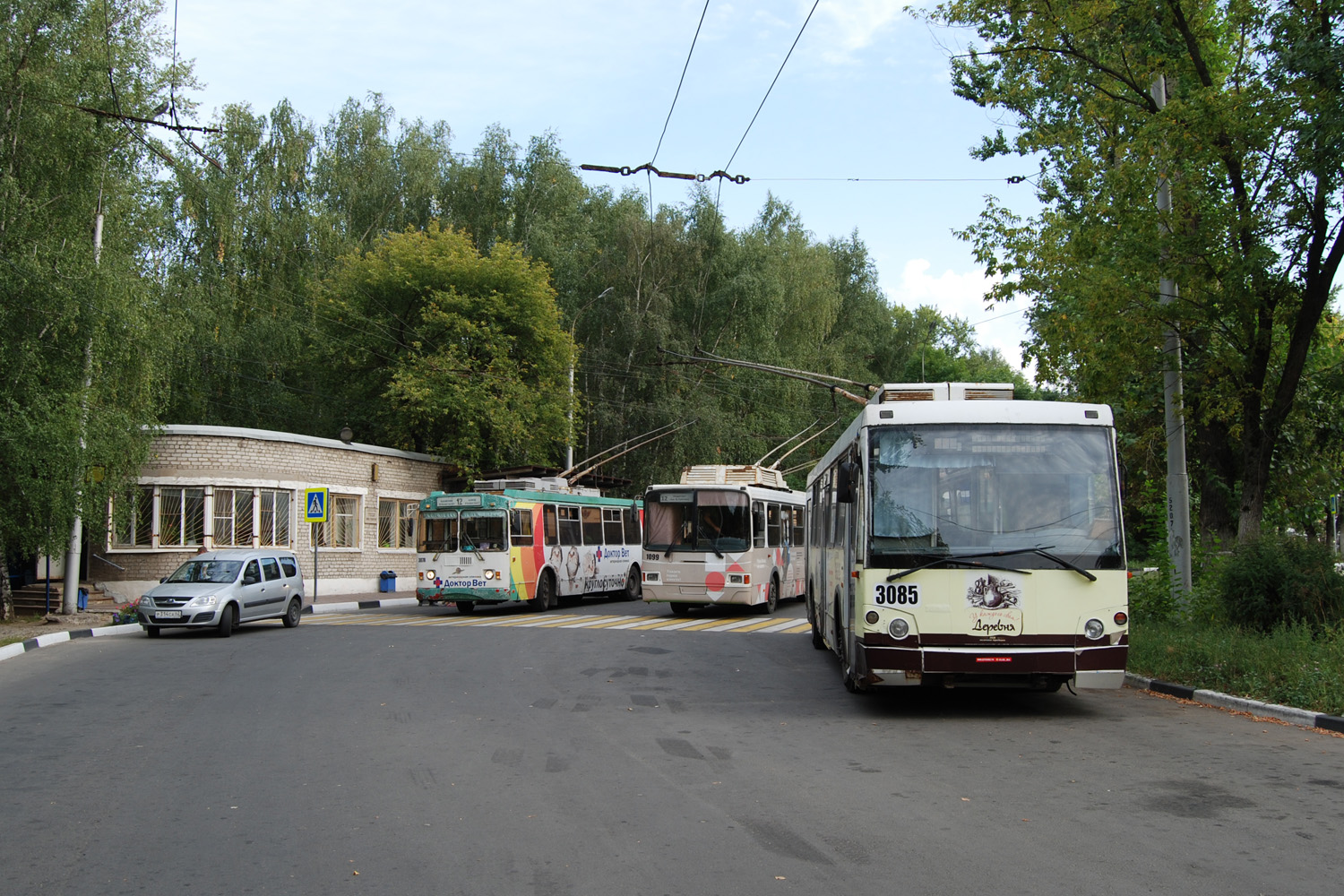 Ryazan, ZiU-682G-016.04 (Sloboda) № 3085; Ryazan — Depots and terminus stations