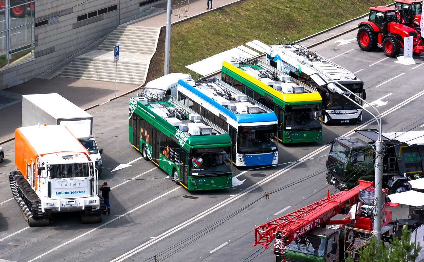 Ufa — New BTZ trolleybuses