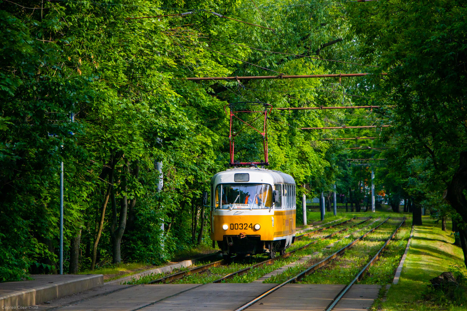 Москва, Tatra T3SU № 00324; Москва — Трамвайные линии: САО